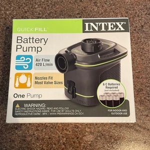 Intex Battery Pump